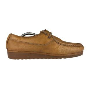 Florsheim Womens Brown Idlers 70711 Leather Slip On Loafer Shoes‎ Size US 8 M